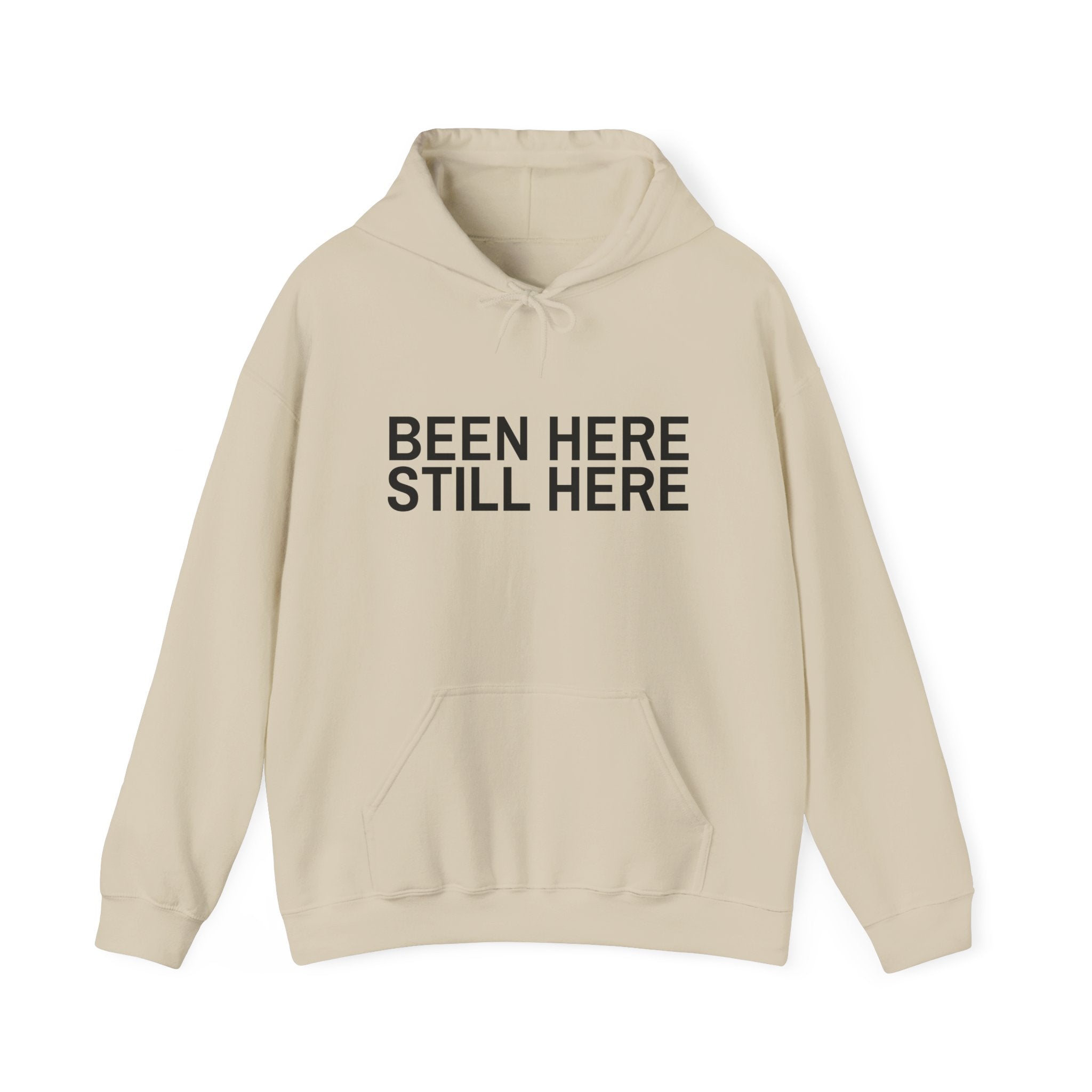 BEEN HERE STILL HERE Pullover Hoodie